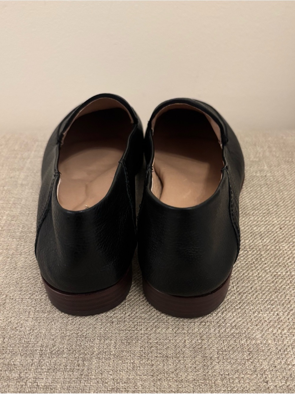 Antonio Melani Genuine Leather Black Loafers Women’s 8.5 M New With Tags - Picture 3 of 6